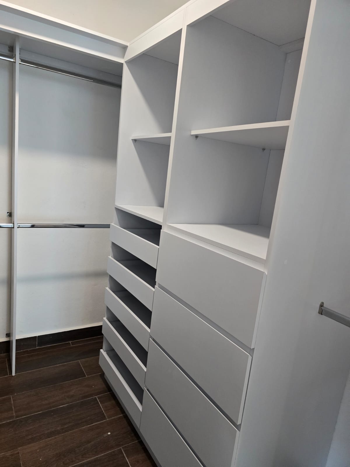 Vestidor Esquinero en Blanco