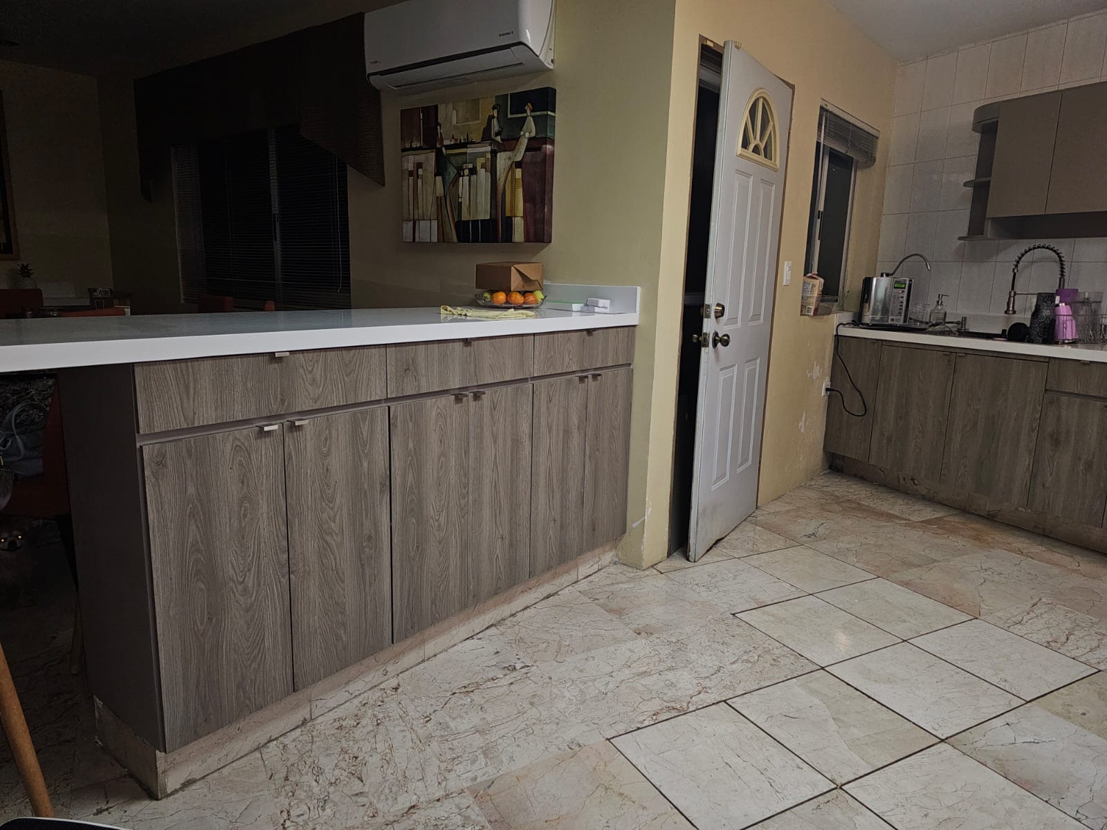 Cocina Integral Roble Gris